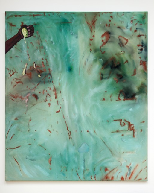 Acid on Acid (2014) Akryl på lerret. 155x125 cm.